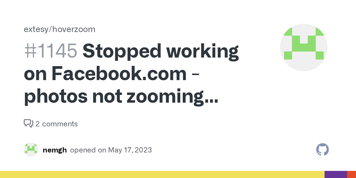 Stopped working on photos not zooming anymore on hover