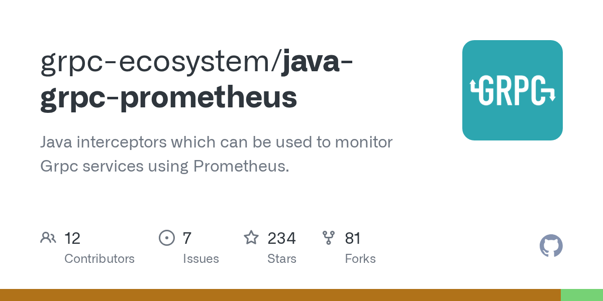 javagrpcprometheus/BUILD at master · grpcecosystem/javagrpc