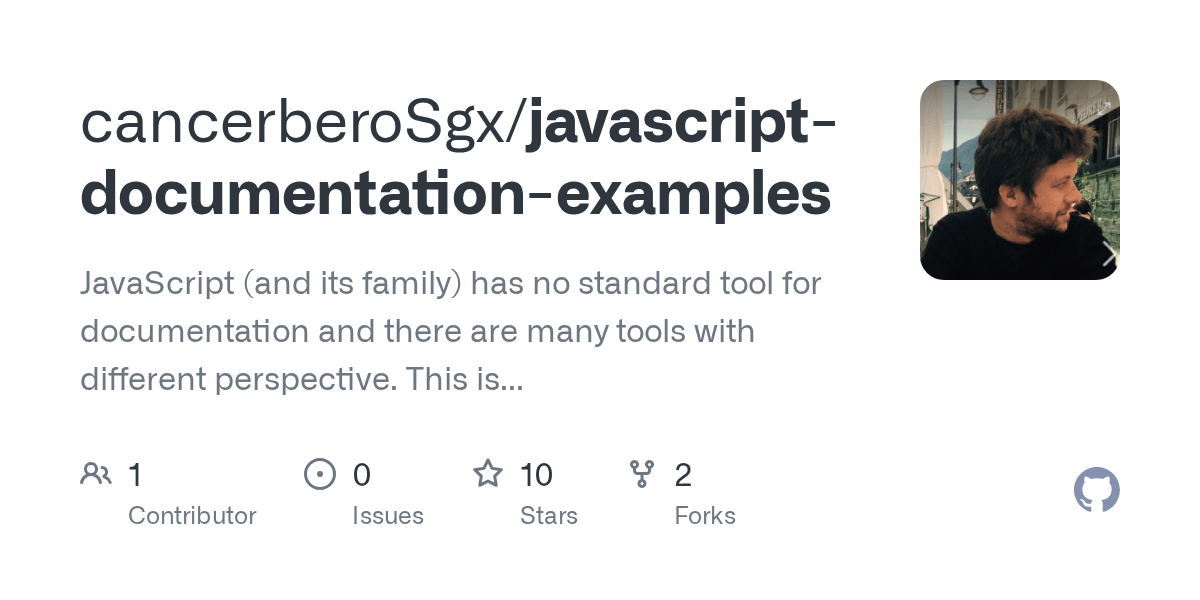 javascriptdocumentationexamples/tutorial.md at master · cancerberoSgx