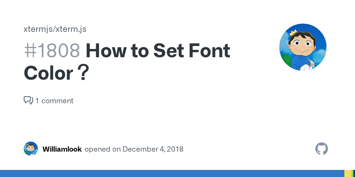 How to Set Font Color？ · Issue 1808 · xtermjs/xterm.js · GitHub