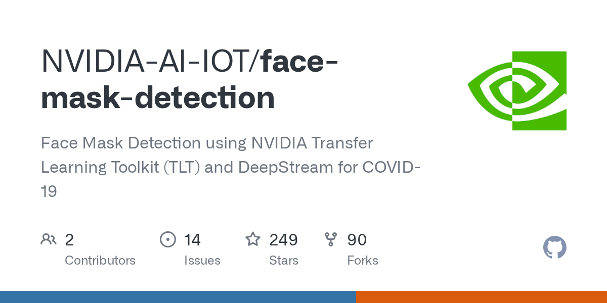 GitHub NVIDIAAIIOT/facemaskdetection Face Mask Detection using