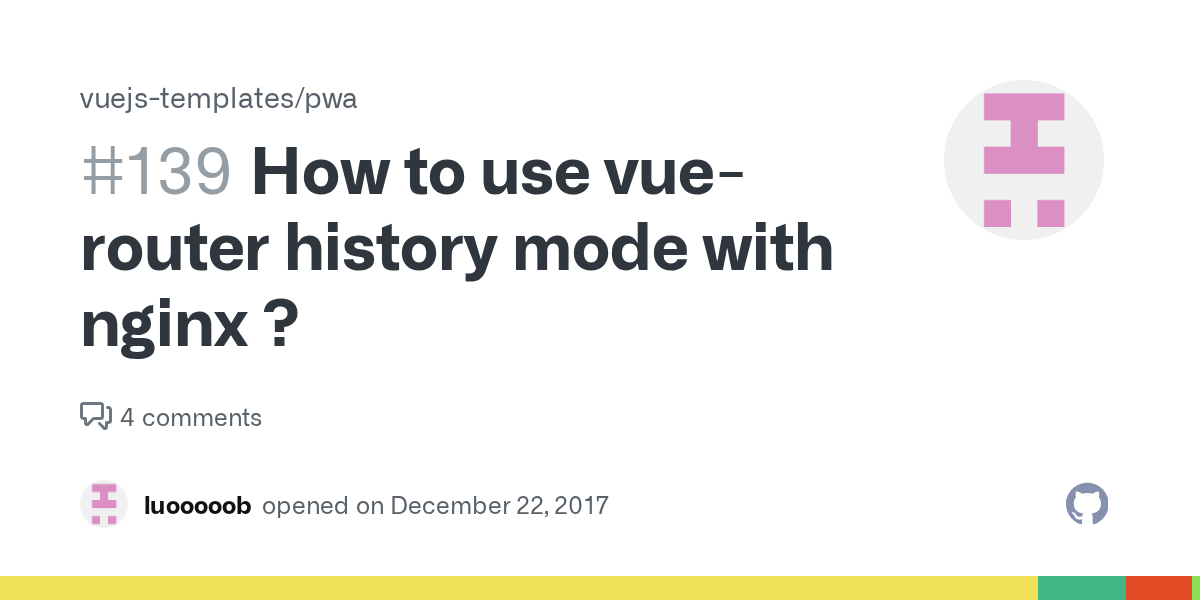 How to use vuerouter history mode with nginx ? · Issue 139 · vuejs