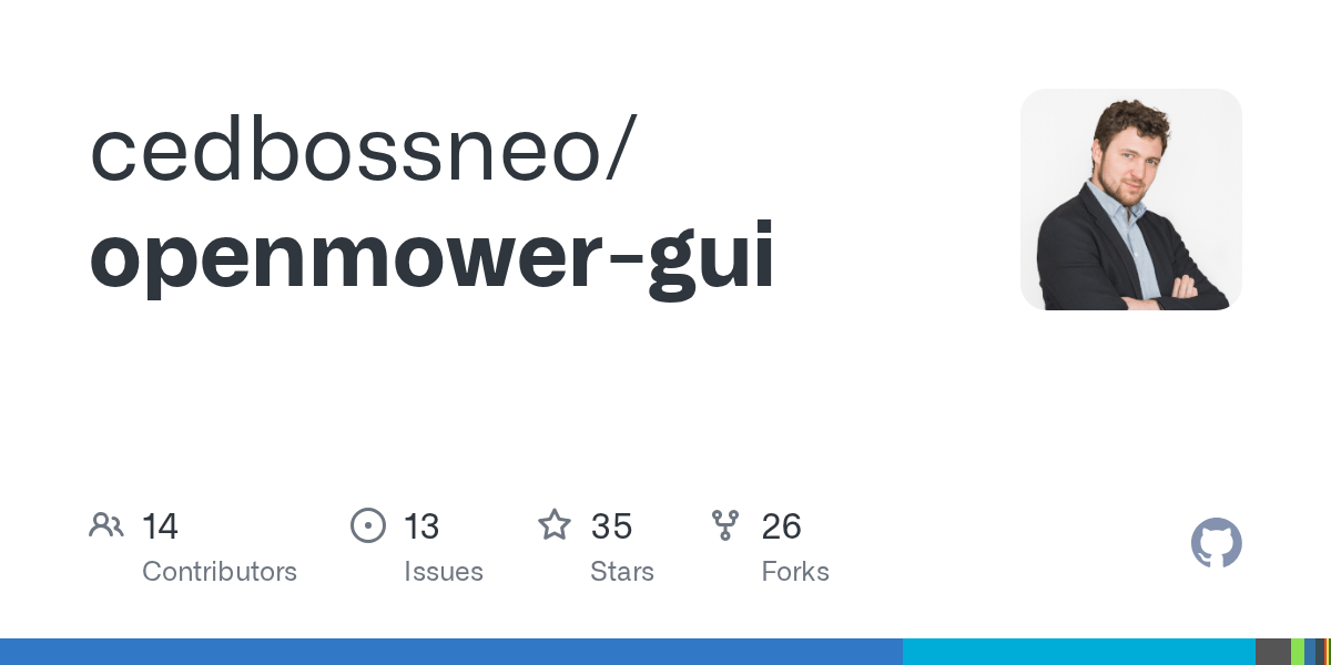 GitHub cedbossneo/openmowergui