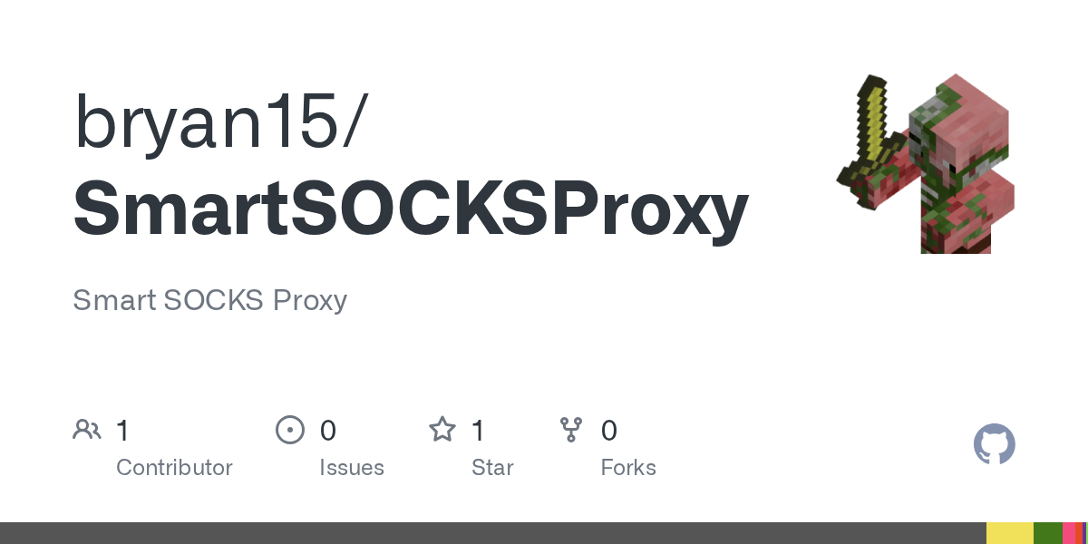 GitHub bryan15/SmartSOCKSProxy Smart SOCKS Proxy