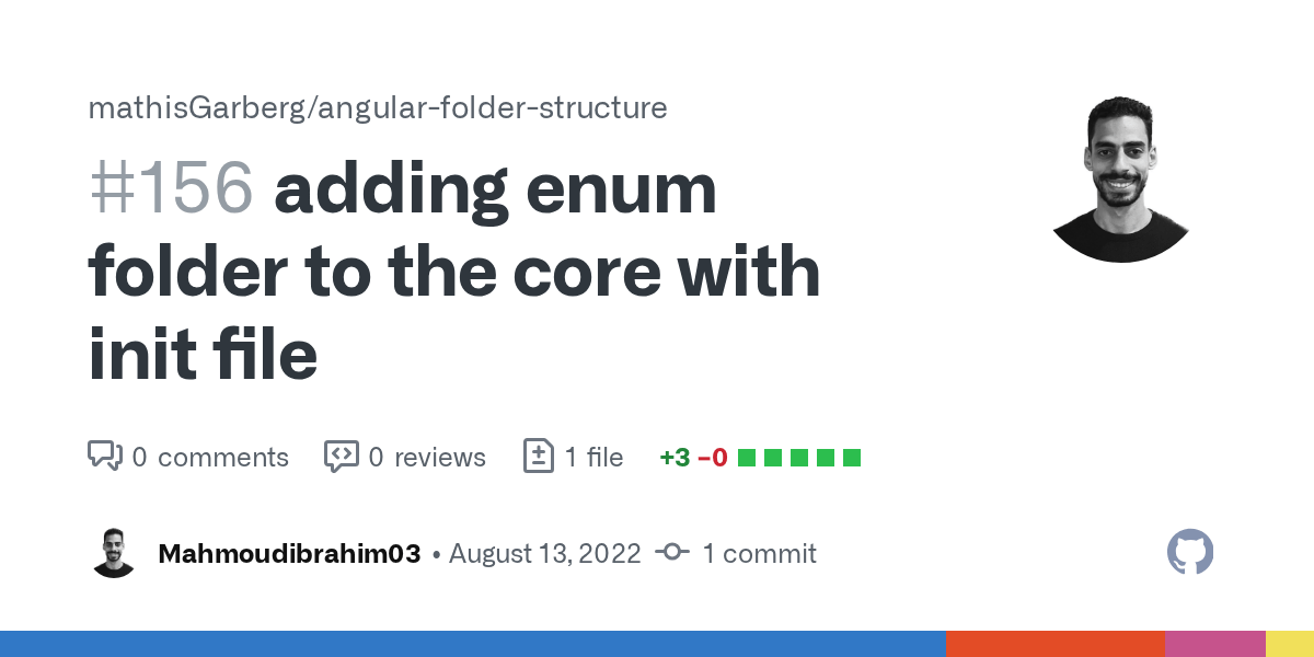 adding enum folder to the core with init file by Mahmoudibrahim03