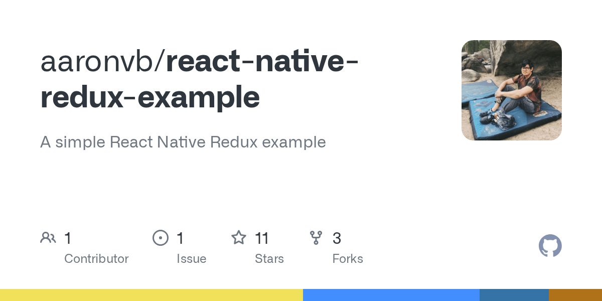 GitHub aaronvb/reactnativereduxexample A simple