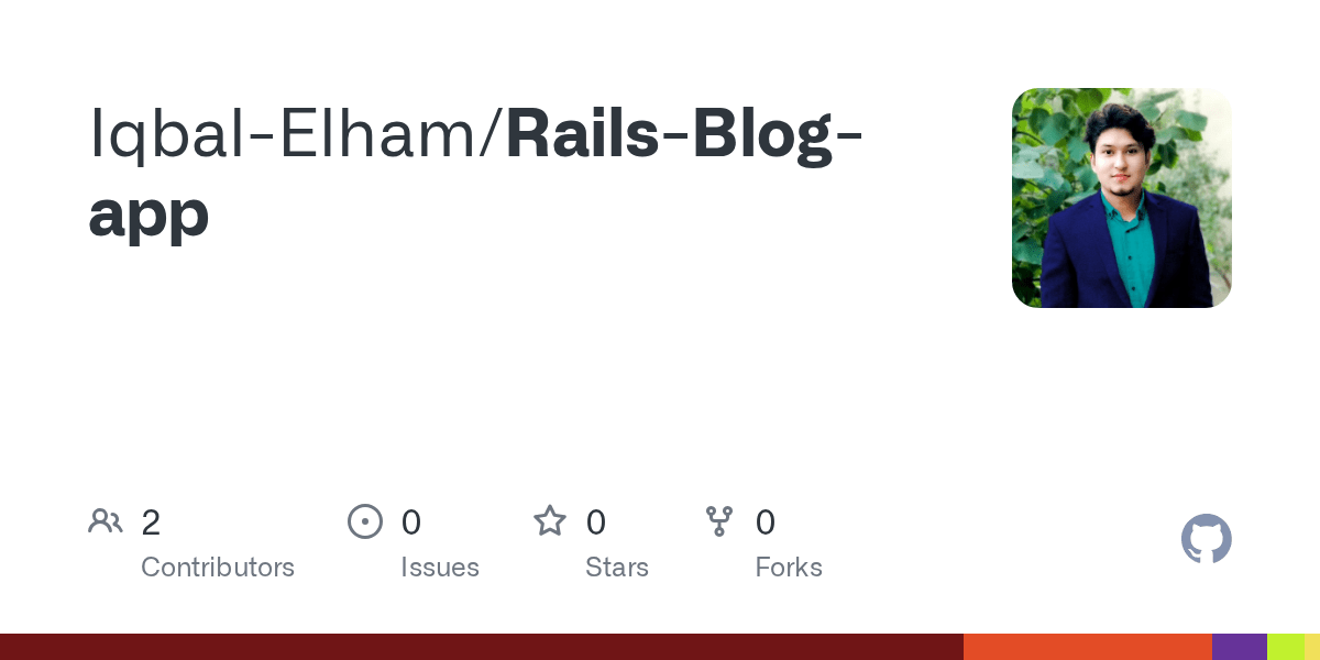 GitHub IqbalElham/RailsBlogapp