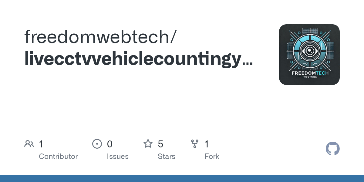 GitHub freedomwebtech/livecctvvehiclecountingyolov8