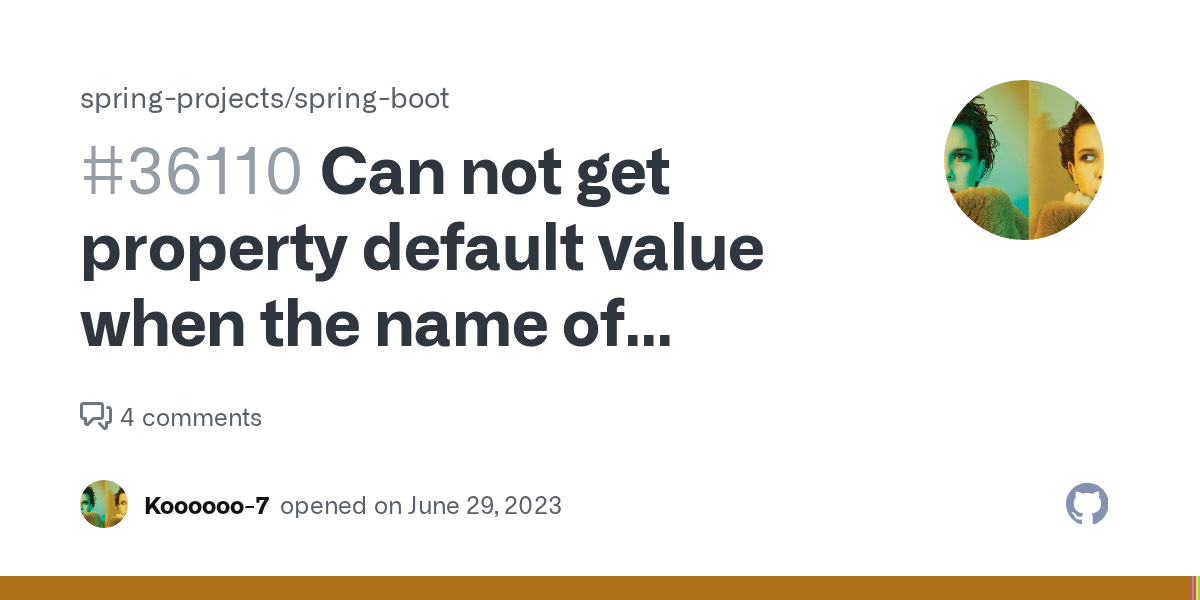 Can not get property default value when the name of property same with