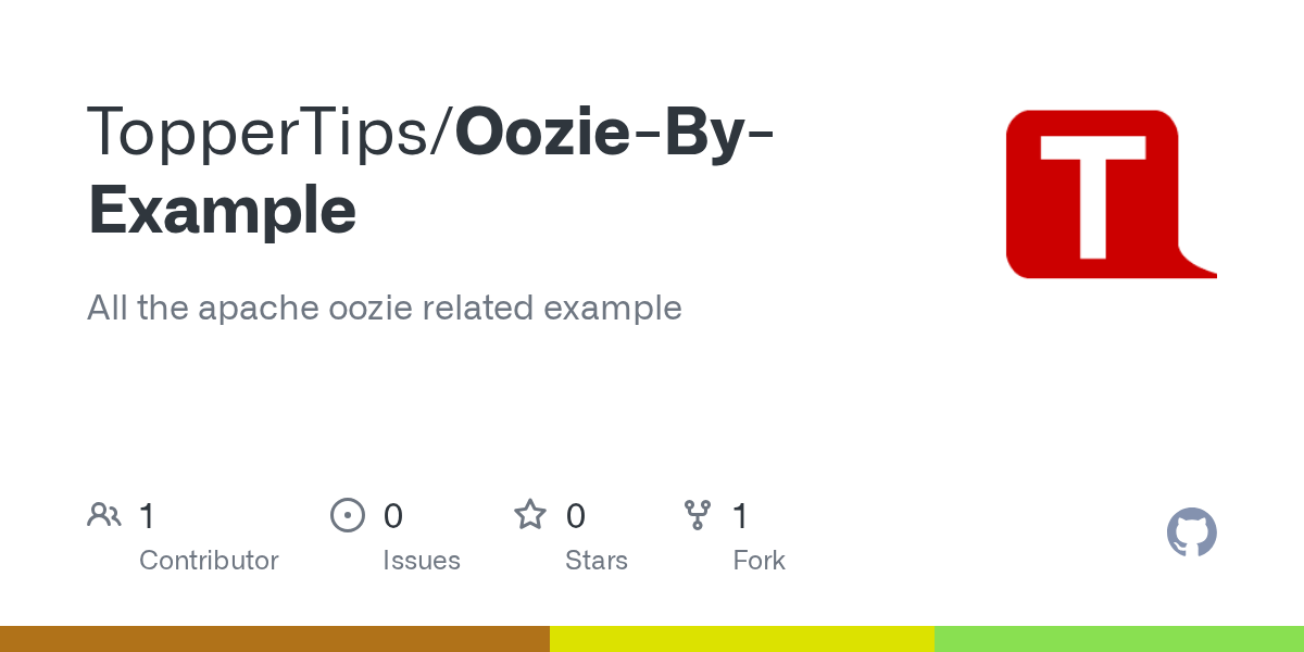 GitHub TopperTips/OozieByExample All the apache oozie related example