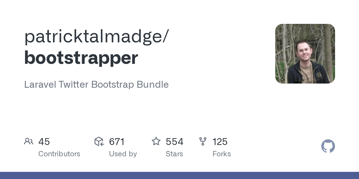 GitHub patricktalmadge/bootstrapper Laravel Twitter Bootstrap Bundle