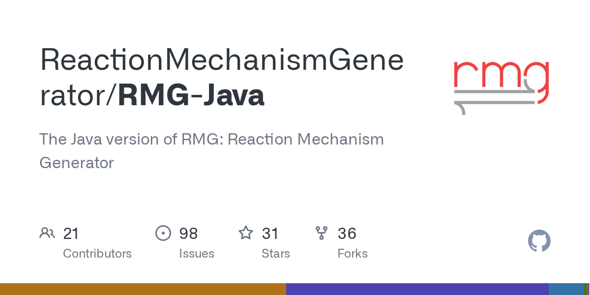GitHub ReactionMechanismGenerator/RMGJava The Java version of RMG