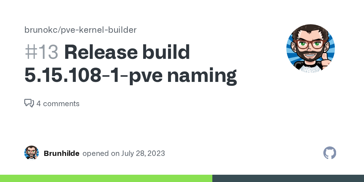 Release build 5.15.1081pve naming · Issue 13 · brunokc/pvekernelbuilder · GitHub