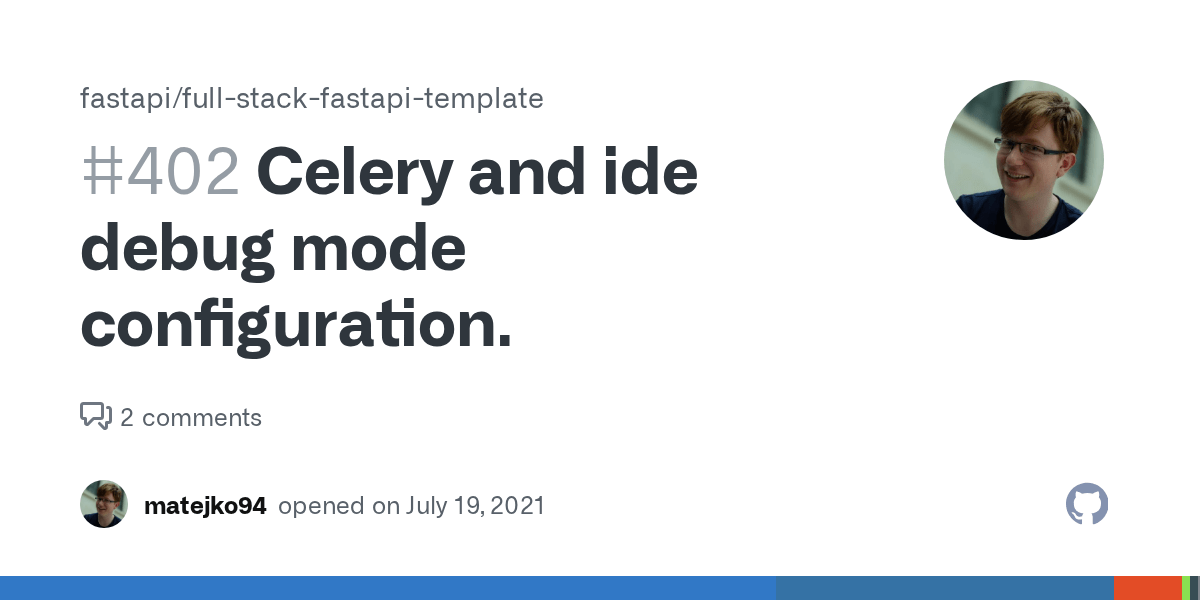 Celery and ide debug mode configuration. · Issue 402 · tiangolo/full
