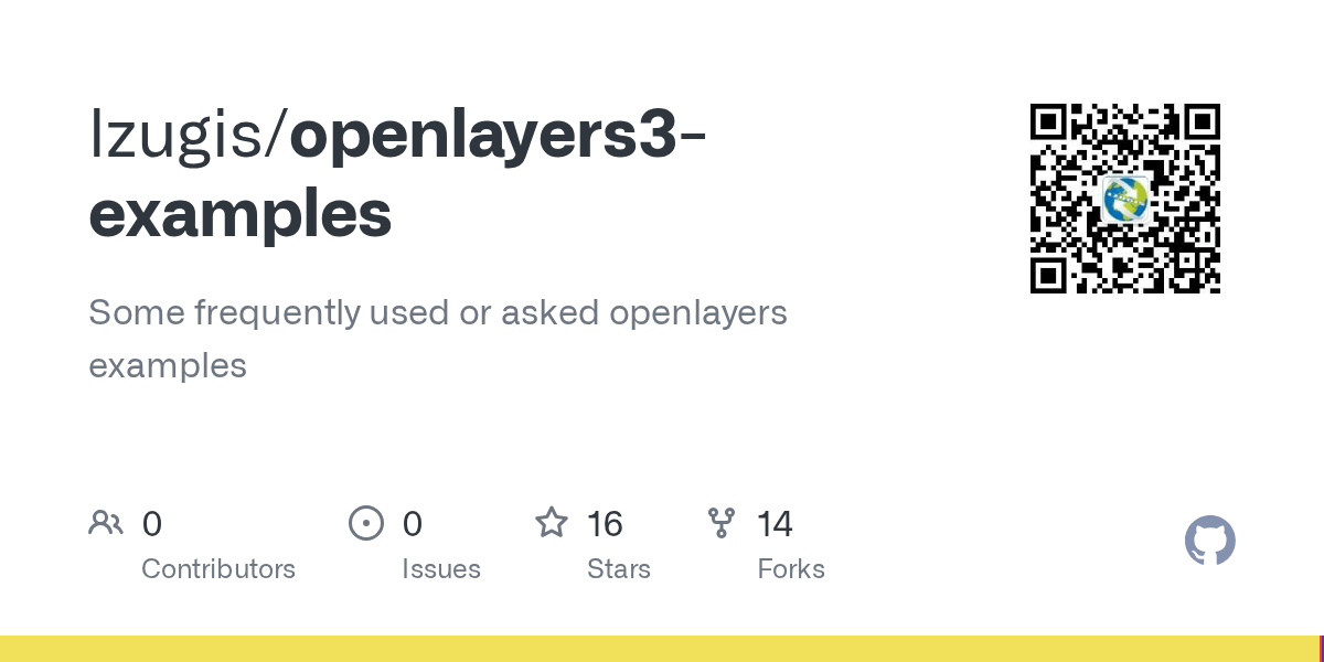 GitHub lzugis/openlayers3examples Some frequently used or asked