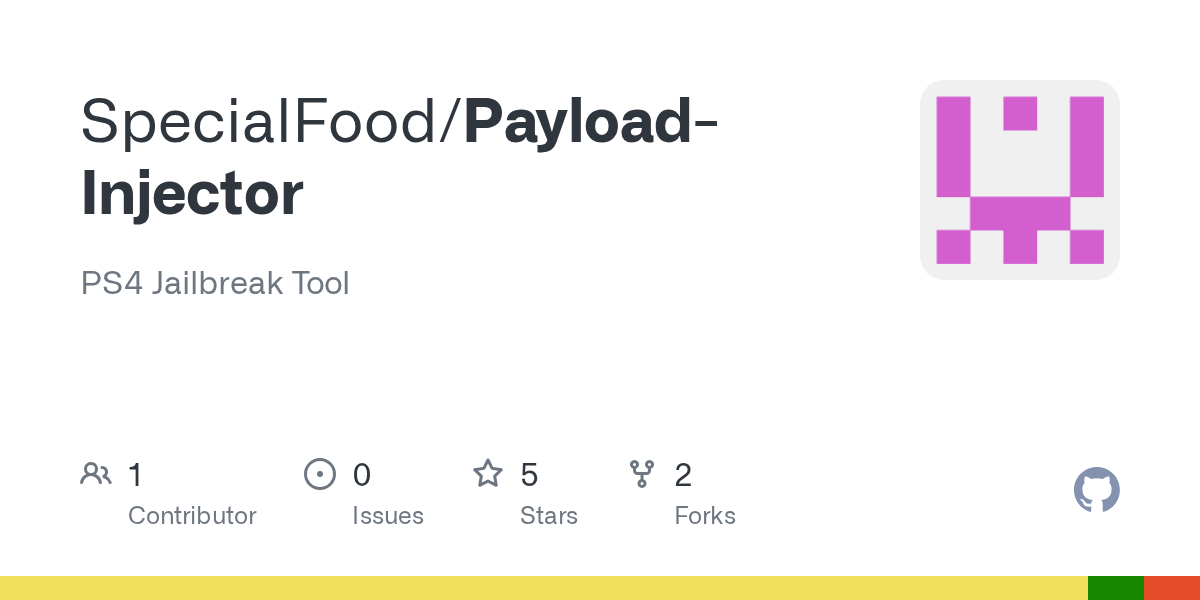 GitHub SpecialFood/PayloadInjector PS4 Jailbreak Tool