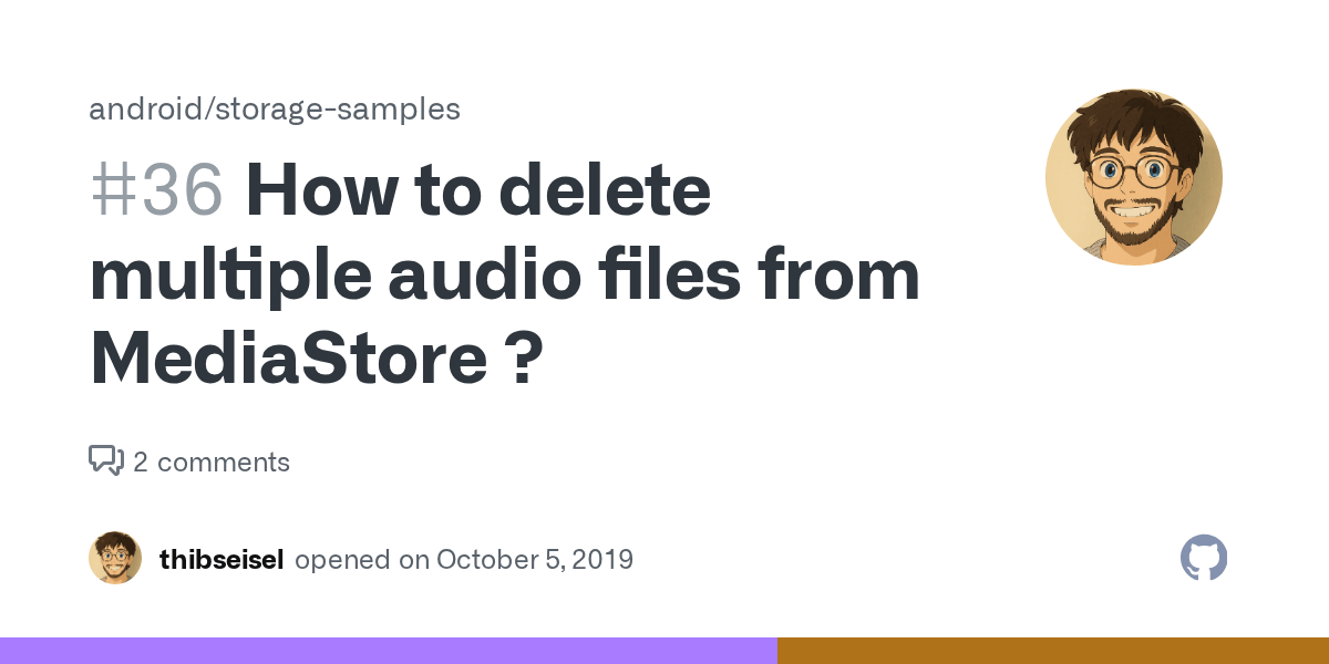 How to delete multiple audio files from MediaStore ? · Issue 36