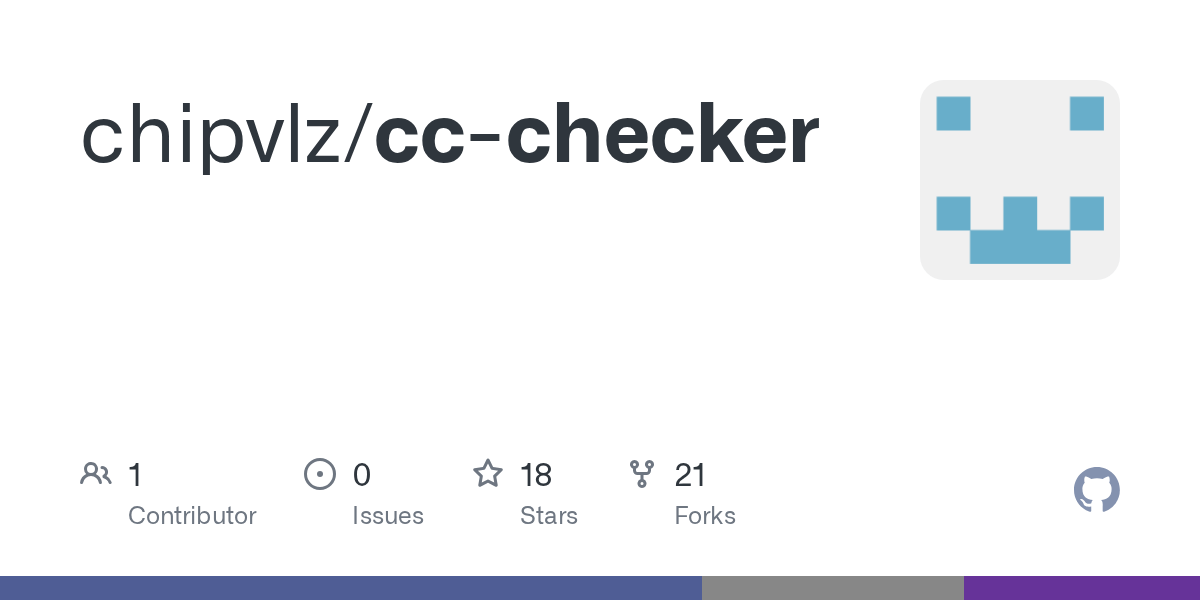 GitHub chipvlz/ccchecker