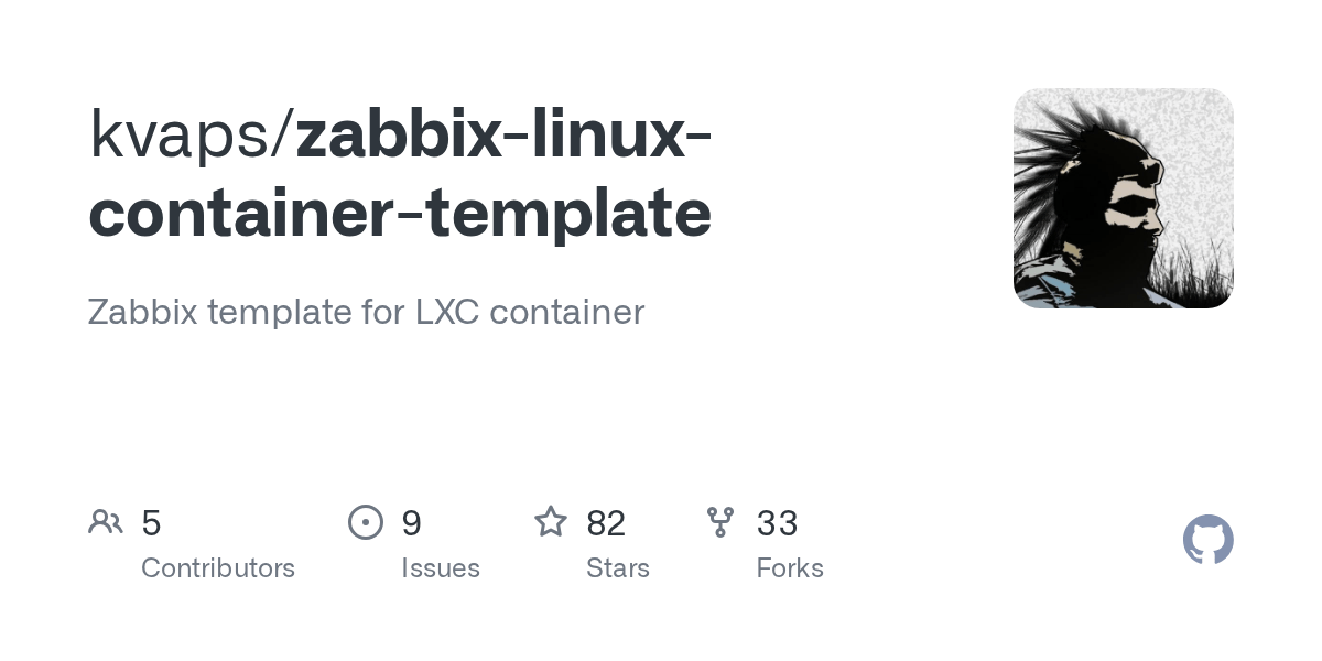 GitHub kvaps/zabbixlinuxcontainertemplate Zabbix template for LXC