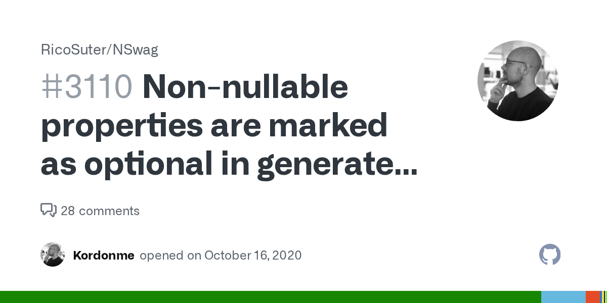 Nonnullable properties are marked as optional in generated TypeScript