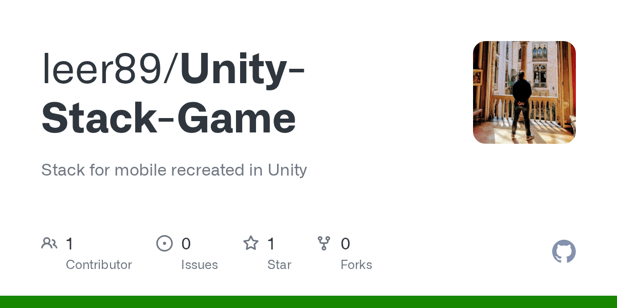 GitHub leer89/UnityStackGame Stack for mobile recreated in Unity