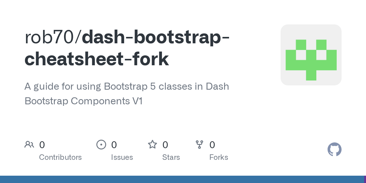 GitHub rob70/dashbootstrapcheatsheetfork A guide for using