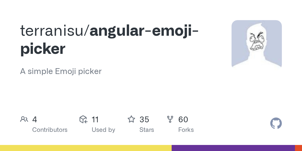 GitHub terranisu/angularemojipicker A simple Emoji picker