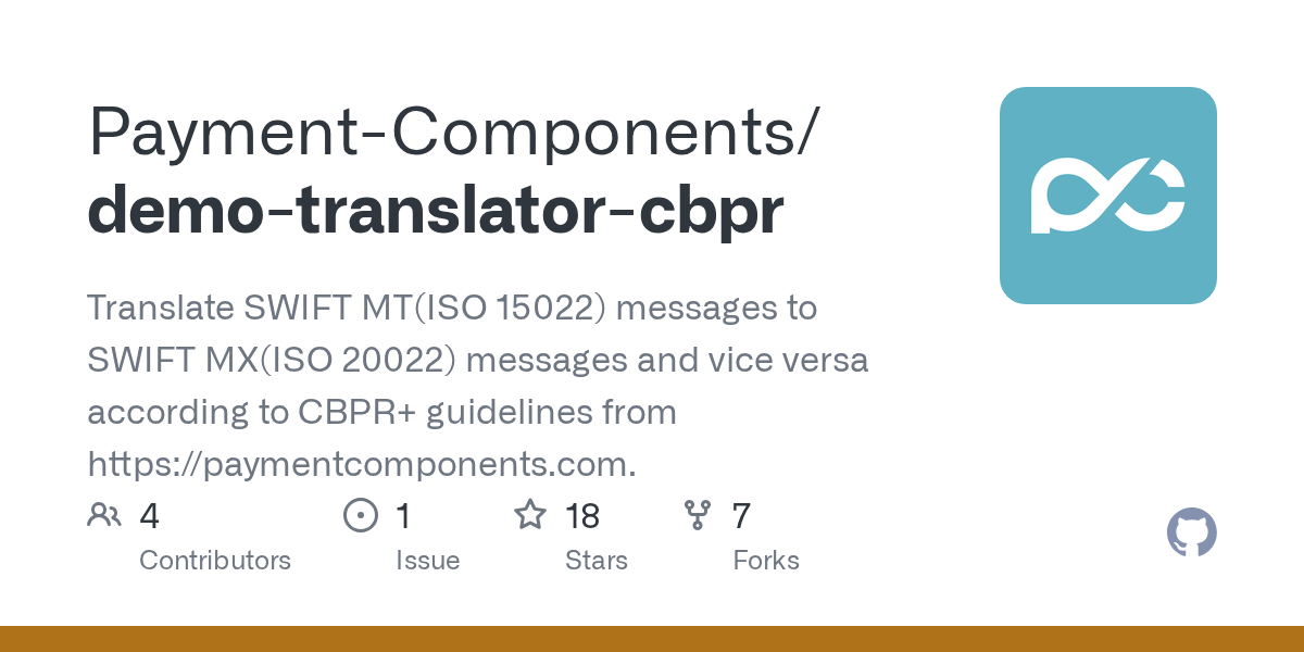 GitHub Translate SWIFT MT
