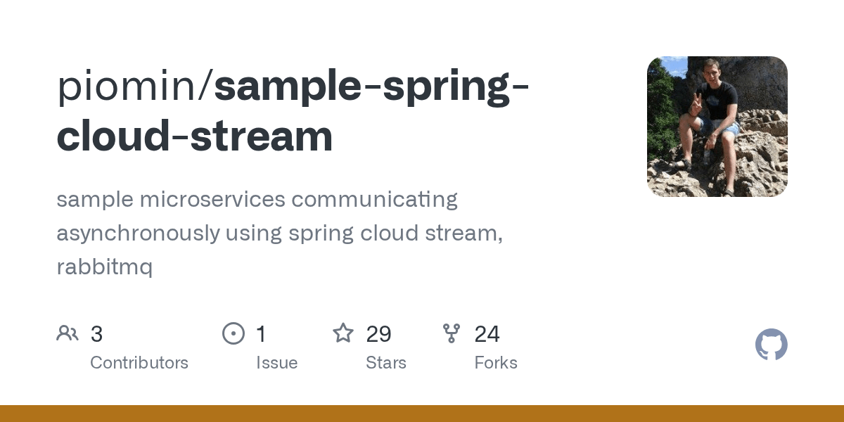 GitHub piomin/samplespringcloudstream sample
