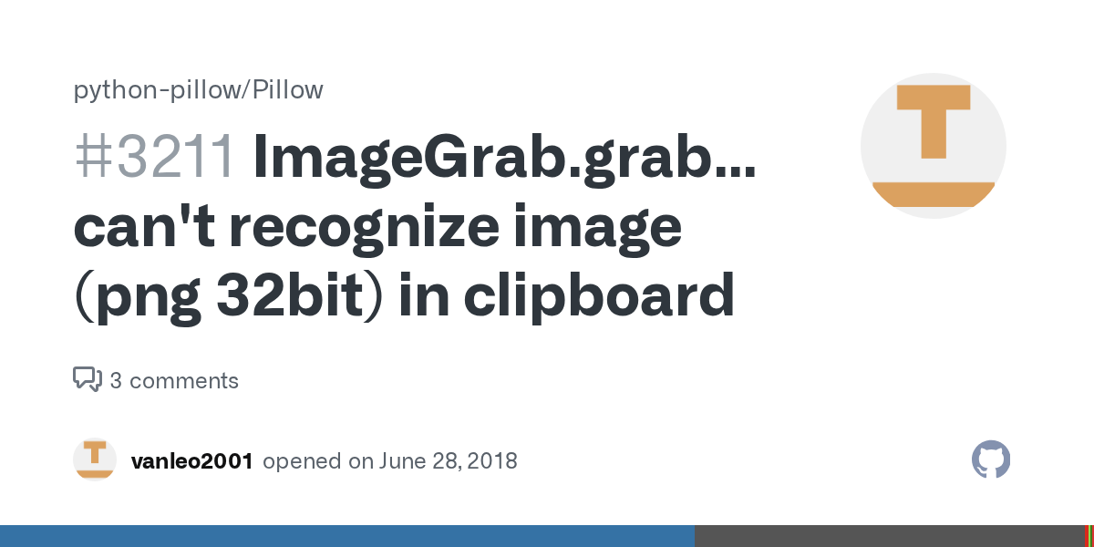 ImageGrab.grabclipboard() can't recognize image (png 32bit) in