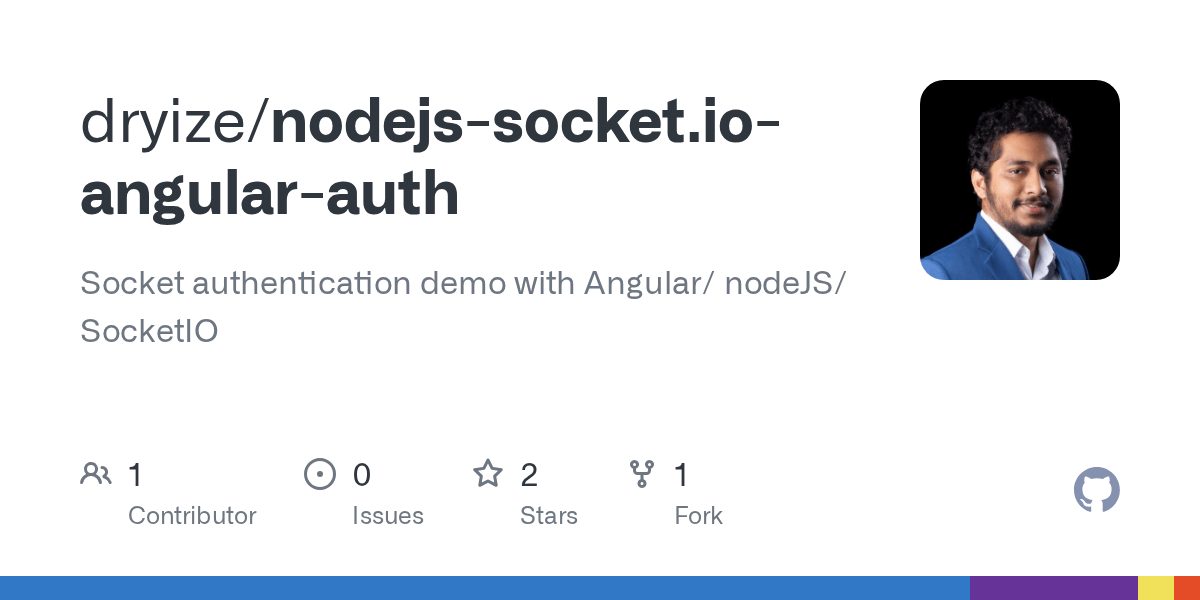 GitHub dryize/nodejssocket.ioangularauth Socket authentication