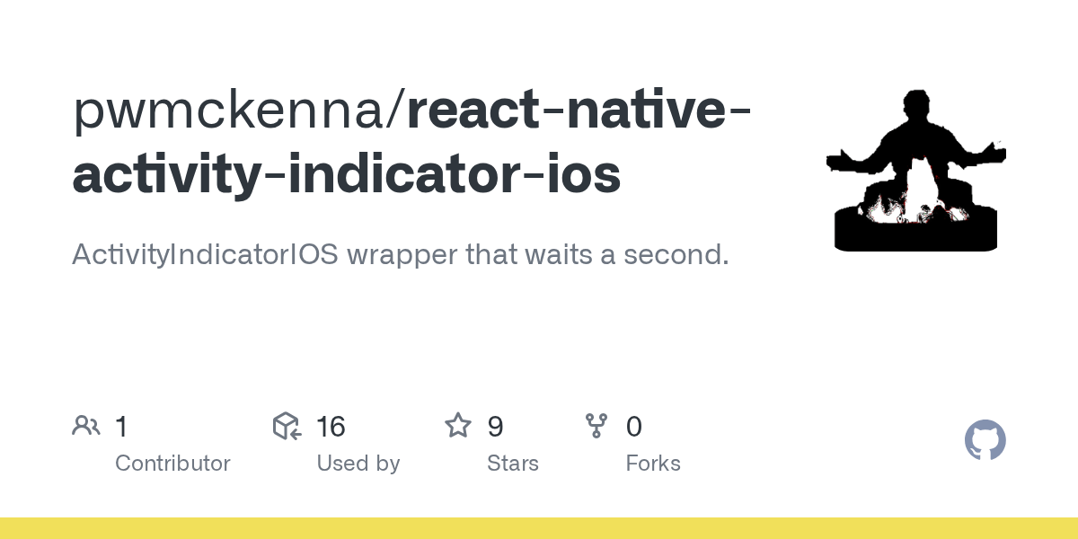 GitHub pwmckenna/reactnativeactivityindicatorios