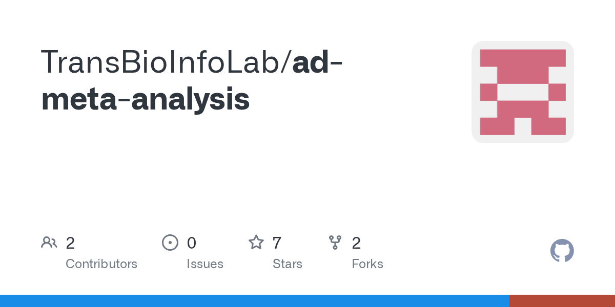 GitHub TransBioInfoLab/admetaanalysis