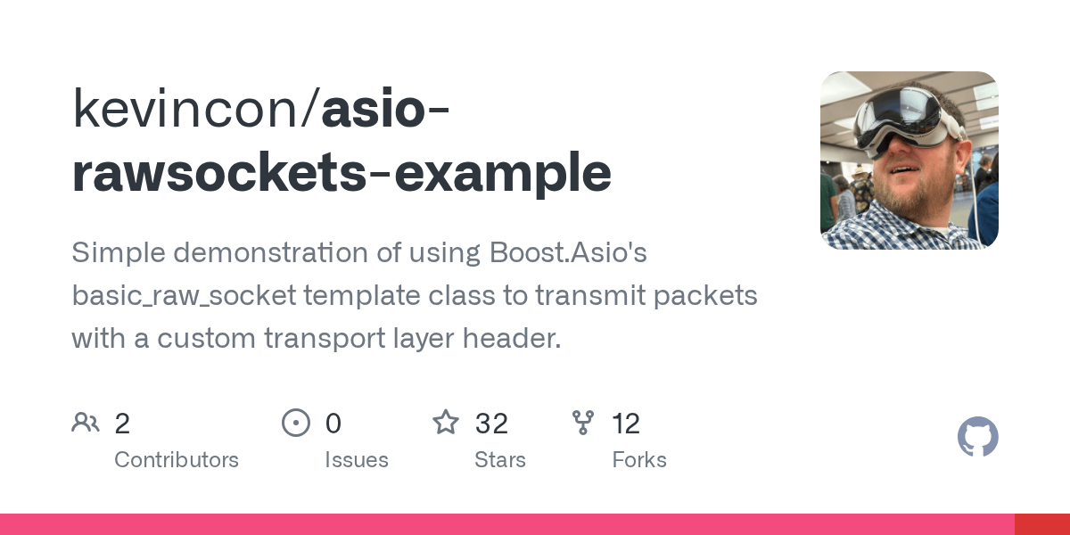GitHub kevincon/asiorawsocketsexample Simple demonstration of