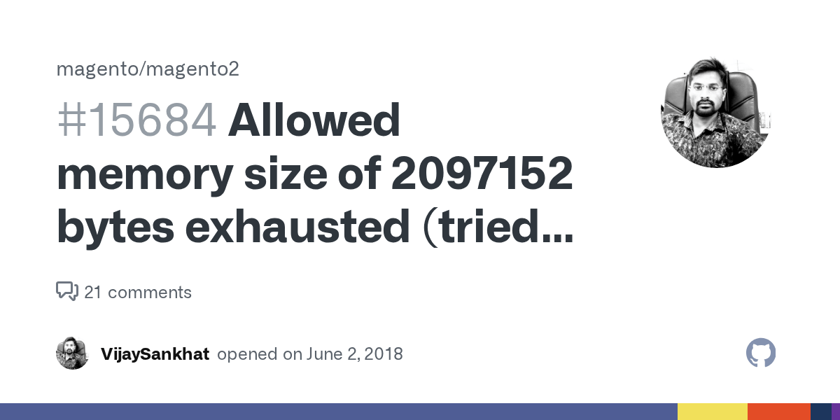 Allowed memory size of 2097152 bytes exhausted (tried to allocate 20480