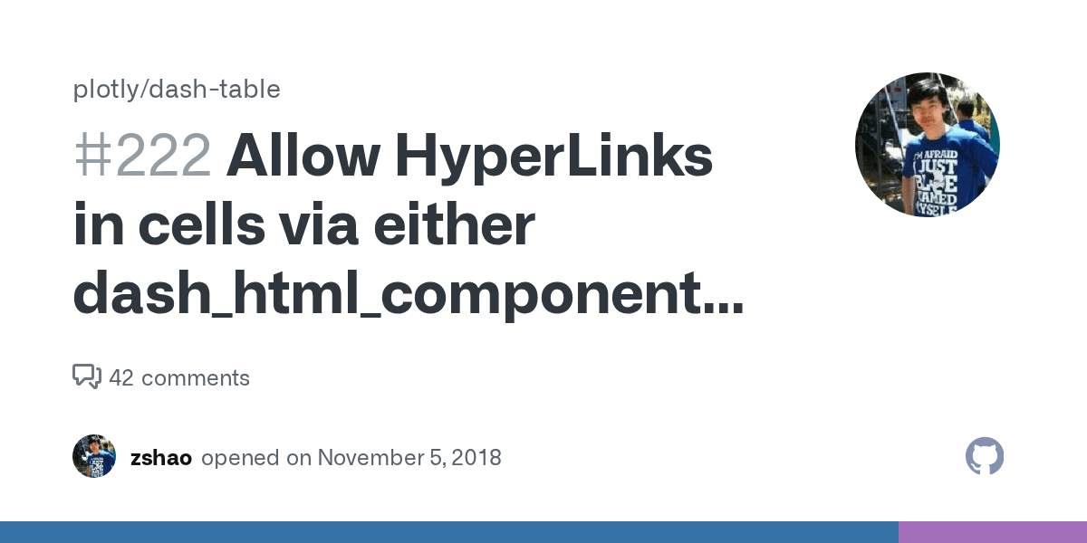 Allow HyperLinks in cells via either plain HTML