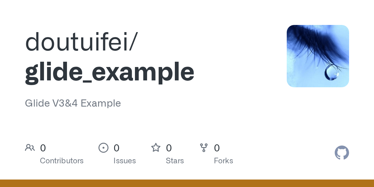 GitHub doutuifei/glide_example Glide V3&4 Example