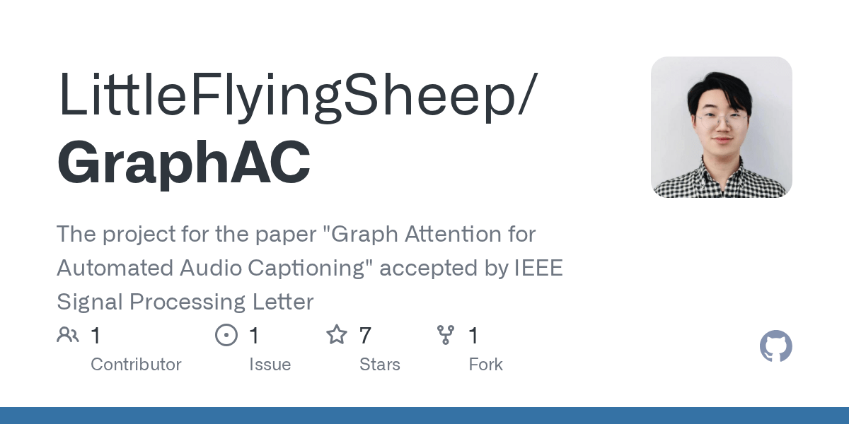 GitHub LittleFlyingSheep/GraphAC The project for the paper "Graph