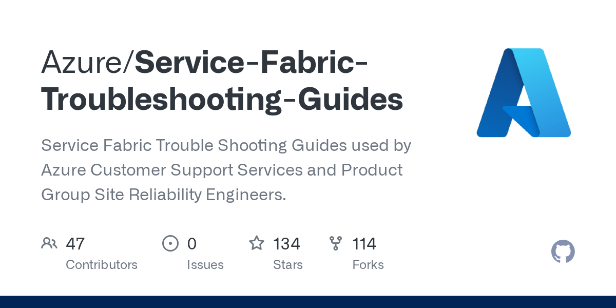 ServiceFabricTroubleshootingGuides/How to Query EventStore from
