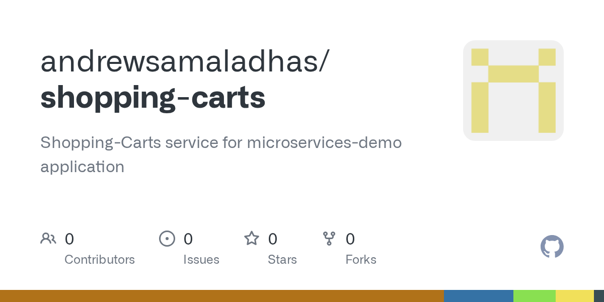 GitHub ShoppingCarts service for