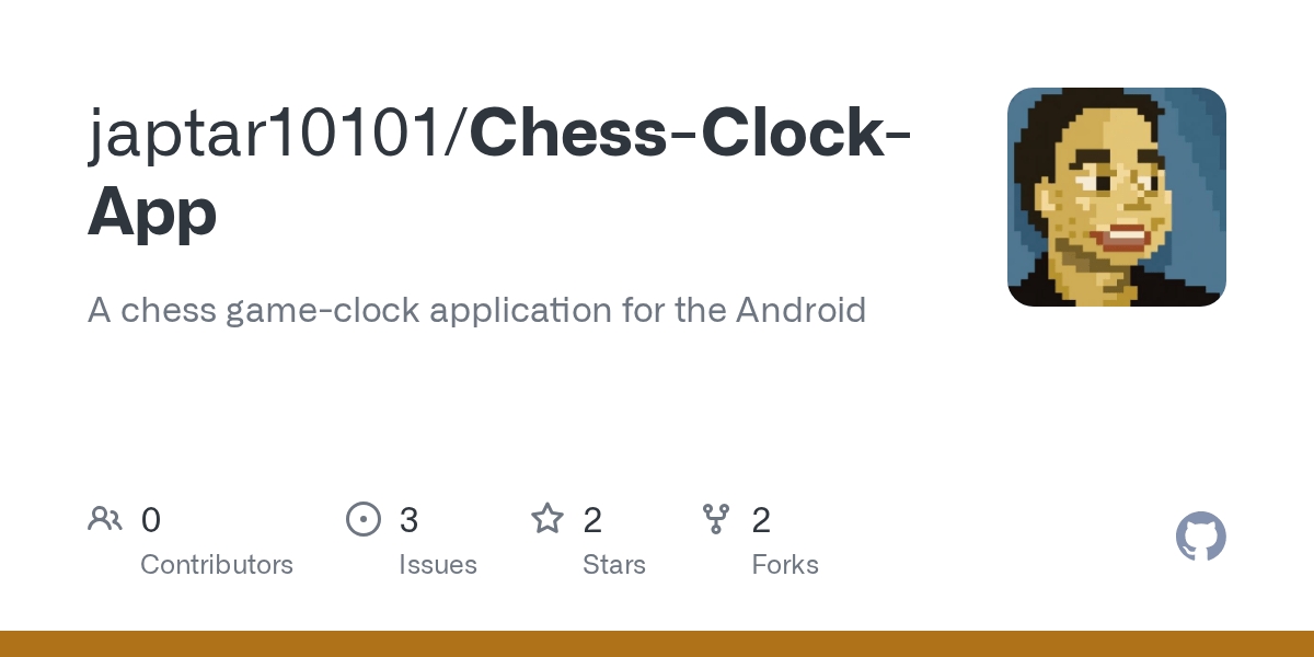 GitHub japtar10101/ChessClockApp A chess gameclock application