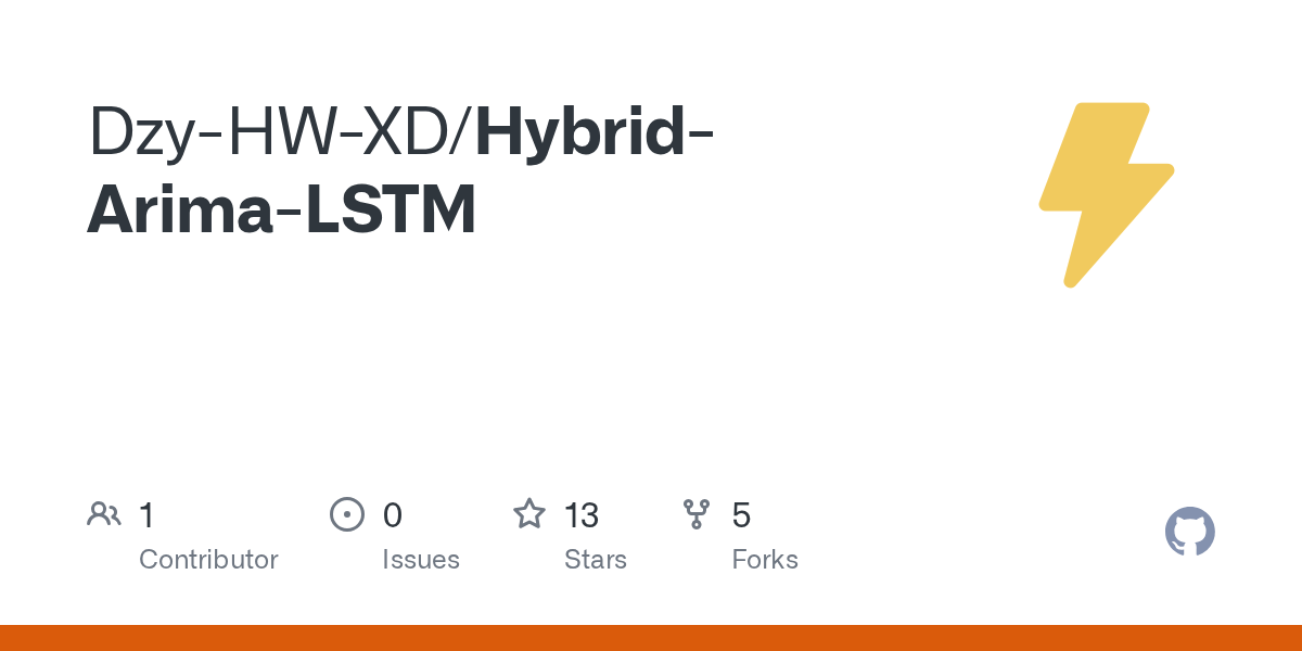 HybridArimaLSTM/Hybird_ARIMA_LSTM.ipynb at main · DzyHWXD/Hybrid
