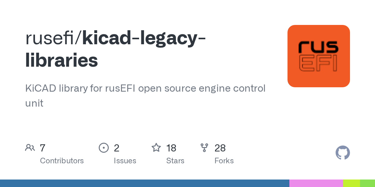 GitHub - rusefi/kicad-libraries: KiCAD library for rusEFI open source