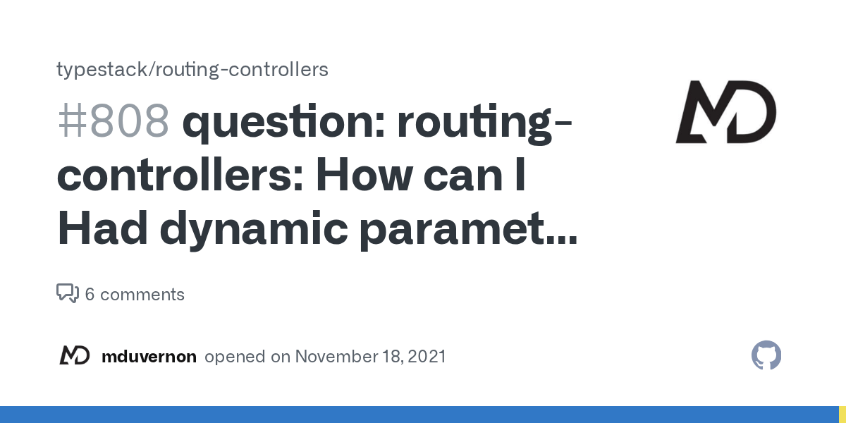 question routingcontrollers How can I Had dynamic parameter in