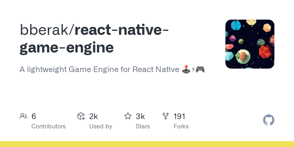 GitHub bberak/reactnativegameengine A lightweight