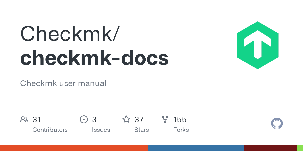 GitHub Checkmk/checkmkdocs Checkmk user manual
