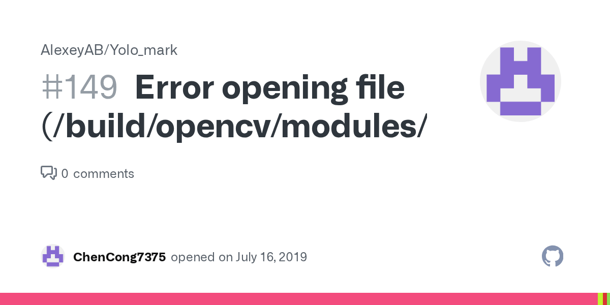 Error opening file (/build/opencv/modules/videoio/src/cap_ffmpeg_impl