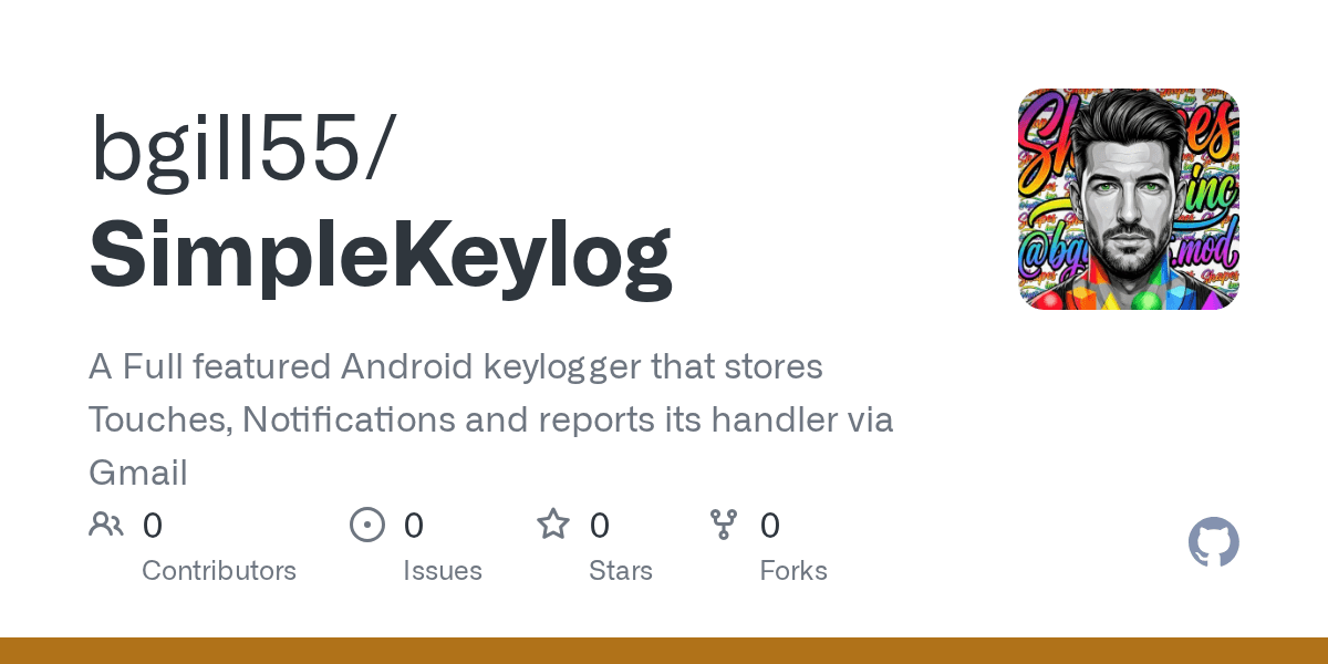 GitHub bgill55/SimpleKeylog A Full featured Android keylogger that