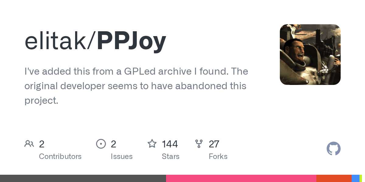 Releases · elitak/PPJoy · GitHub