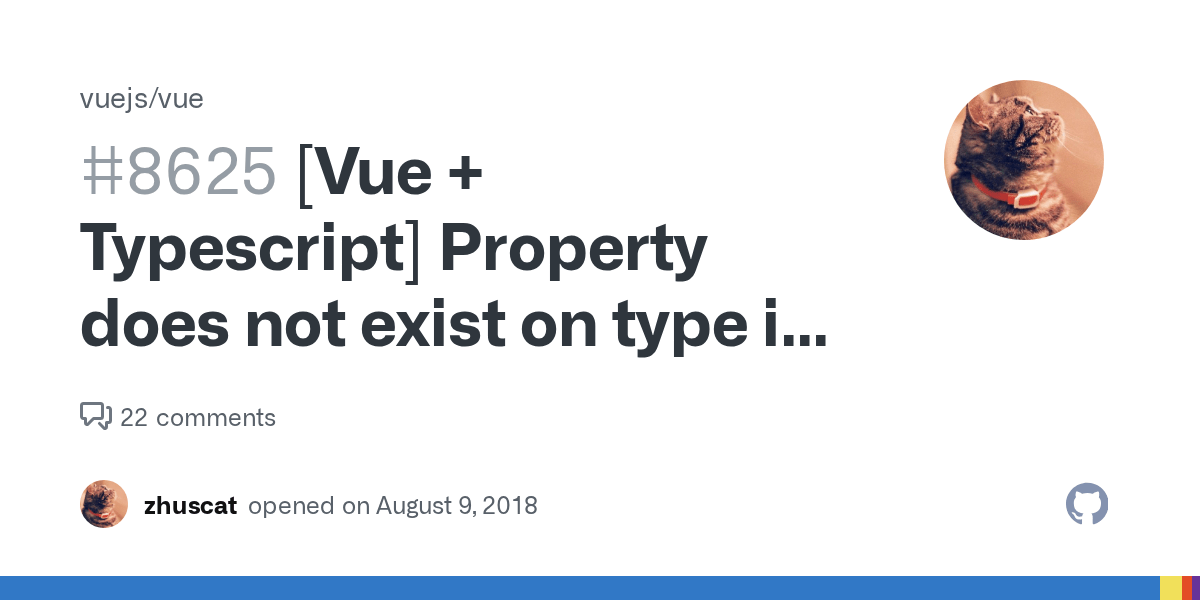 [Vue + Typescript] Property does not exist on type in computed function